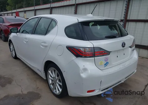 2012 Lexus Ct 200 from USA, damaged, VIN JTHKD5BH9C2094593
